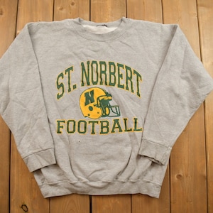 Vintage 1990s University Collegiate Crewneck / Embroidered / NCAA Sweatshirt / Sportswear / Americana