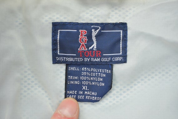 Vintage 1980s PGA Tour Windbreaker Jacket / Team … - image 4