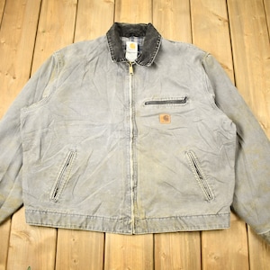 gray carhartt detroit jacket