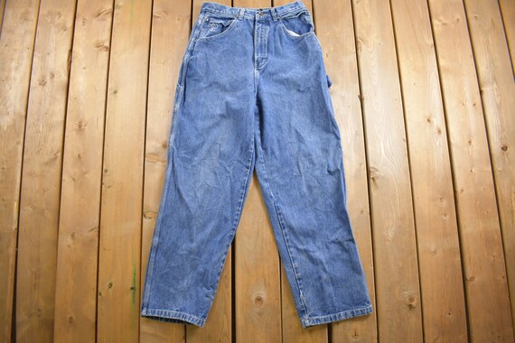 Vintage 1990s Fubu Denim Jeans Size 28 X 27.5 / Carpenter / Fubu