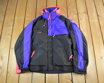 Vintage 80s/90s Columbia Sportswear MENS Colorblock Winter
