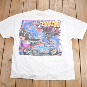 ヴィンテージ 2002 コール・カーター アリゾナ レーシング Tシャツ / レーシングTシャツ / 90年代 ストリートウェア / スポーツウェア / サイズ XL
