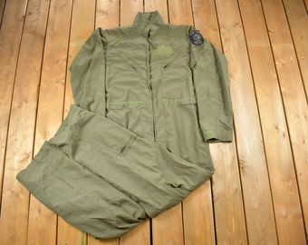 Genuine US Military Vintage CVC Tankers Coverall Aramid / Fire