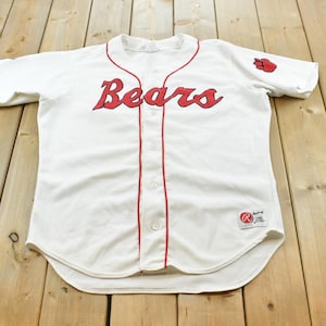 Vintage 1990s Rawling Bears Baseball Jersey Men's XL / Made in USA / Streetwear / 90s Sportswear