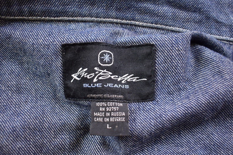 Vintage 1980's Kno' Betta Blue Jeans Denim Jacket / - Etsy