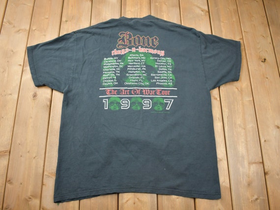 Vintage 1997 Bone Thugs-n-harmony the Art of War Tour T Shirt
