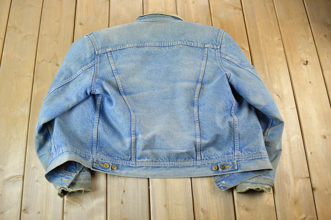 ジャケット・アウター Lee STORM RIDER DENIM JACKET LATE 1970s 1970s Lee Storm Rider Denim Jacket – Ametora