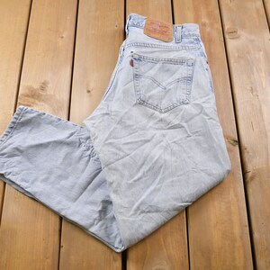 Vintage 1990s Levi&#39;s 560 Red Tab Jeans Size 32 x 30 / 90s Denim / Streetwear Fashion / Vintage Denim / Jeans / Vintage Levi&#39;s