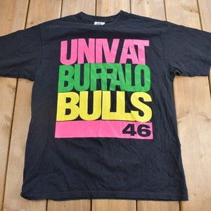 Vintage 1990s University At Buffalo Bulls Collegiate T-Shirt / NCAA Tee / Americana / Sportswear