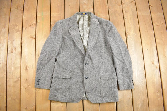 Vintage 1970s Pendleton 100% Wool Blazer / Wool J… - image 1