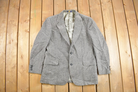 Vintage 1970s Pendleton 100% Wool Blazer / Wool Jacket / Vintage