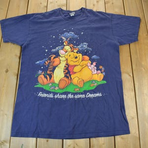 ヴィンテージ 1990年代 ティガー カートゥーン ラウンジ Tシャツ / 90年代 グラフィック Tシャツ / プーさん / ヴィンテージ ディズニー / パジャマ シャツ / ディズニーストア / ヴィンテージ ティガー