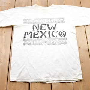Vintage grafisch T-shirt New Mexico jaren 90 / jaren 80 / 90 / streetwear mode / Made in USA / T-shirt vakantie / Reizen en toerisme