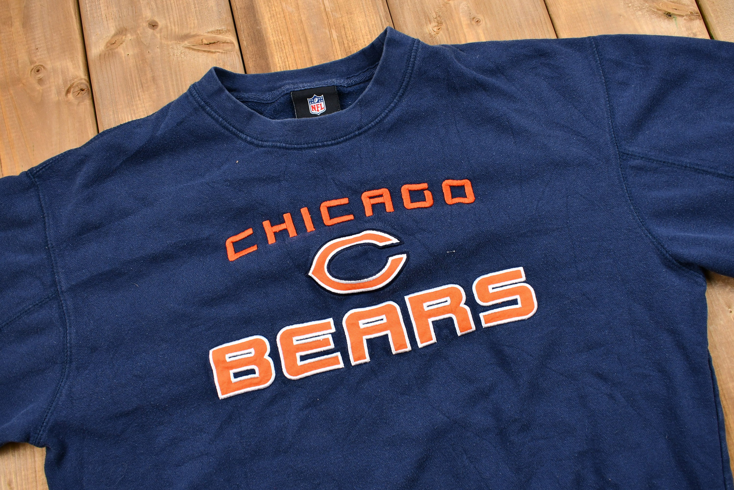 Vintage 1990s Chicago Bears Crewneck Sweatshirt / Football / | Etsy
