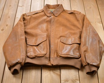 ralph lauren leather jacket brown