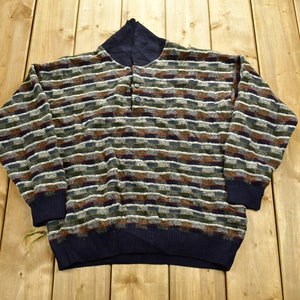 Vintage 1990&#39;s Far Horizons Australia Wool Knit Sweater / Vintage 90s Knit / Outdoor / Winter / Made In Australia