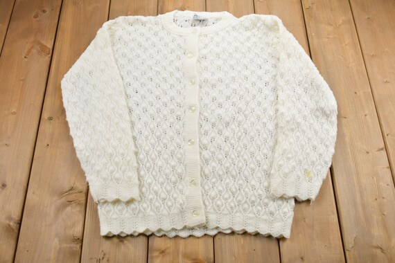Vintage 1980s Wintuk Chris Ann Knitted 