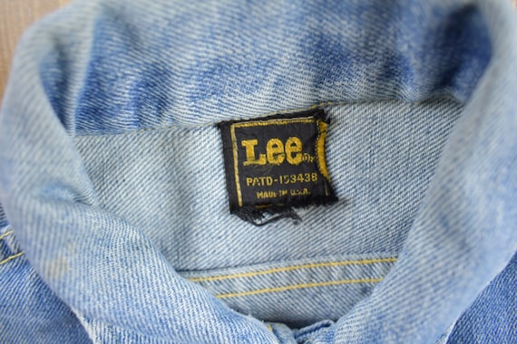 Vintage 1970s Lee Jean Jacket / Vintage Denim / B… - image 7