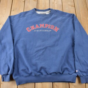 Vintage Y2K Champion Embroidered Sweatshirt / Vintage Champion / Vintage Crewneck / Streetwear / Sportswear