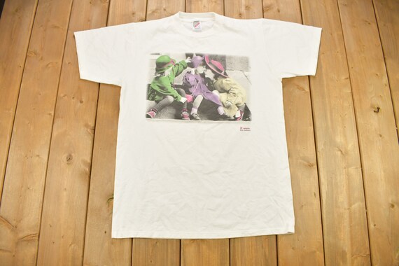 Buy Vintage 1990s Kim Anderson Verkerke Graphic Photo T Shirt 