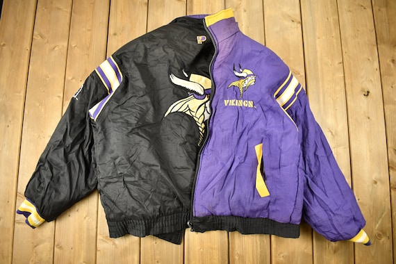 Vintage 1990s Minnesota Vikings NFL Pro Player Reversible