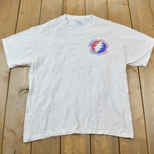 Vintage 1998 Jerry Garcia Grateful Dead Graphic T-Shirt / Size L / Music Promo / Grateful Dead