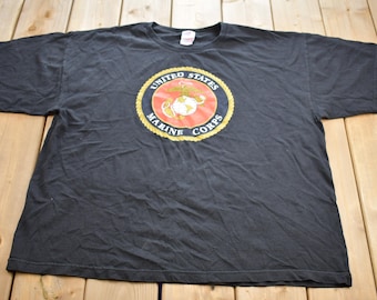 Vintage Military Shirt / United States Marine Corps / Patchwork /  Army Top / Authentic Military Gear