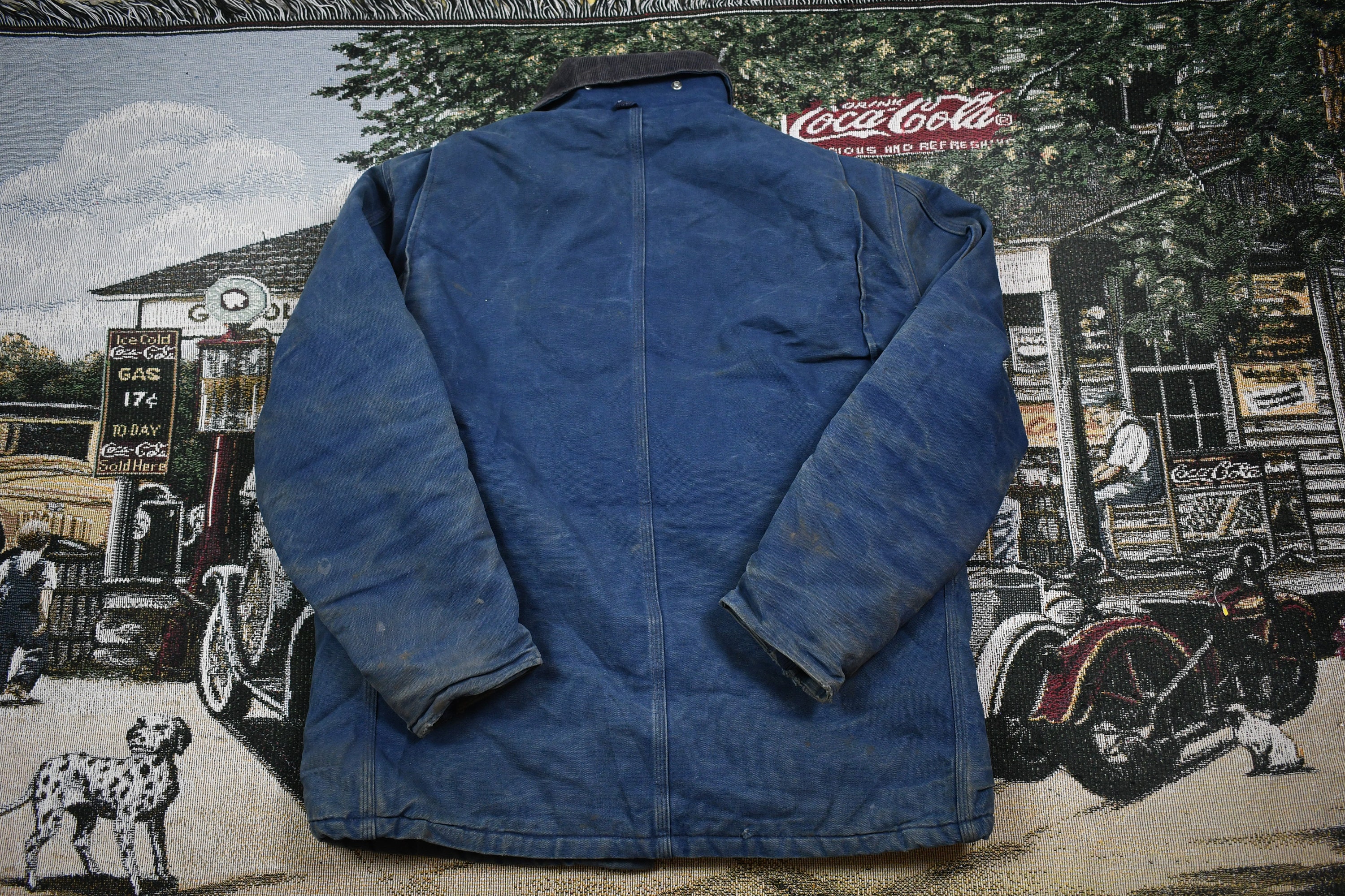 Vintage 90s Carhartt Chore Coat / Vintage Workwear Jacket