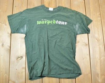 warped tour 2002 VANS　Tシャツ　M　白　　　オフィシャル 04212333-2002-Vans-Warped-Tour