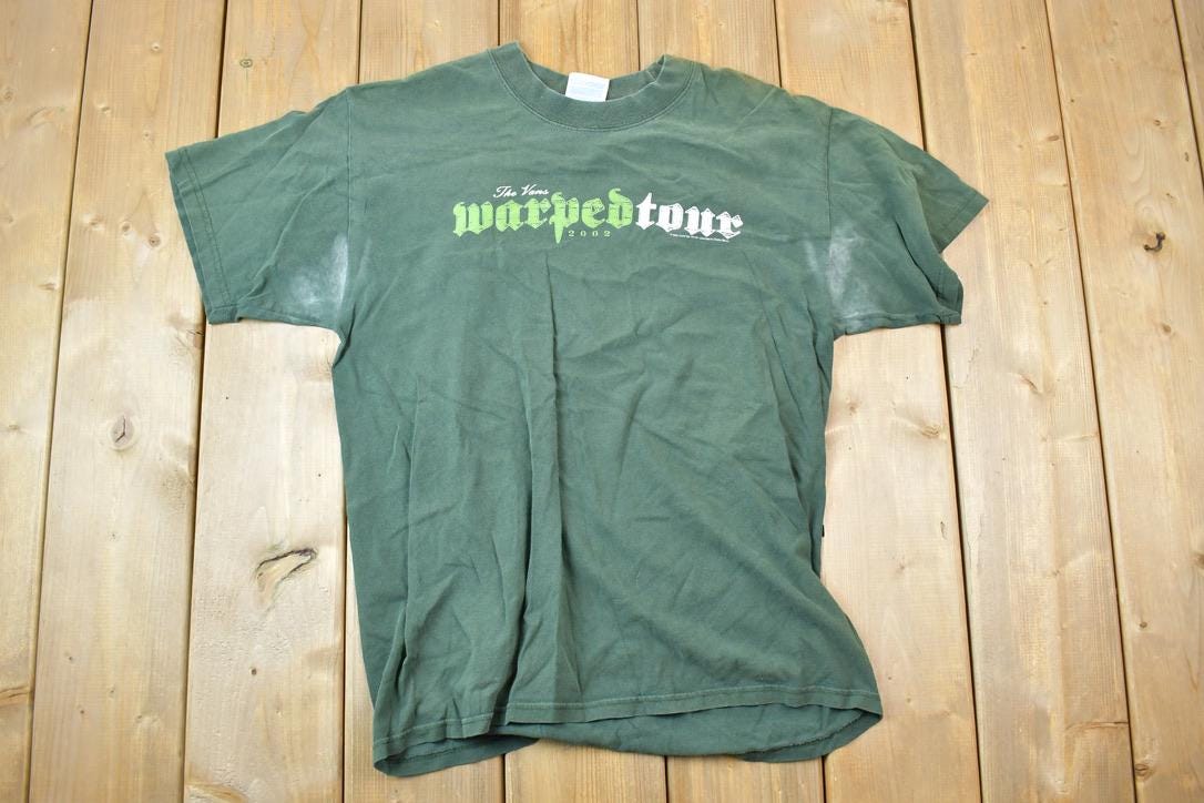 warped tour 2002 VANS　Tシャツ　M　白　　　オフィシャル warped tour 2002 VANS Tシャツ M 白 オフィシャル - メルカリ