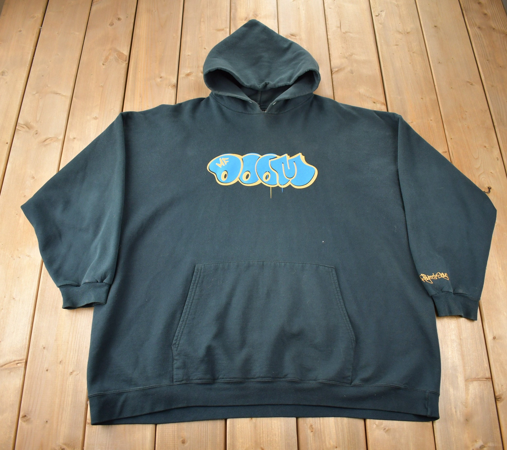 Vintage 2004 MF Doom Mm..food Rhymesayers Throw Hoodie Size 3XL - Etsy