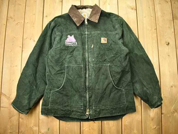 Imperativ Magnetic Respinge vintage carhartt jacket green gust Vârf Hobart