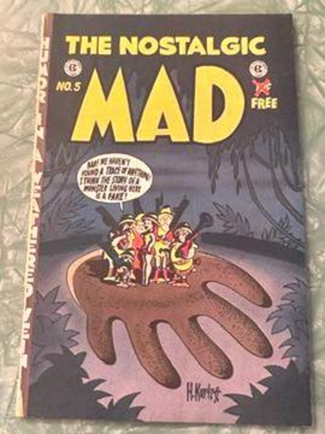Mad #5 (EC, 1952) CGC FN 5.0 Off-white Pages Reprint 1970s