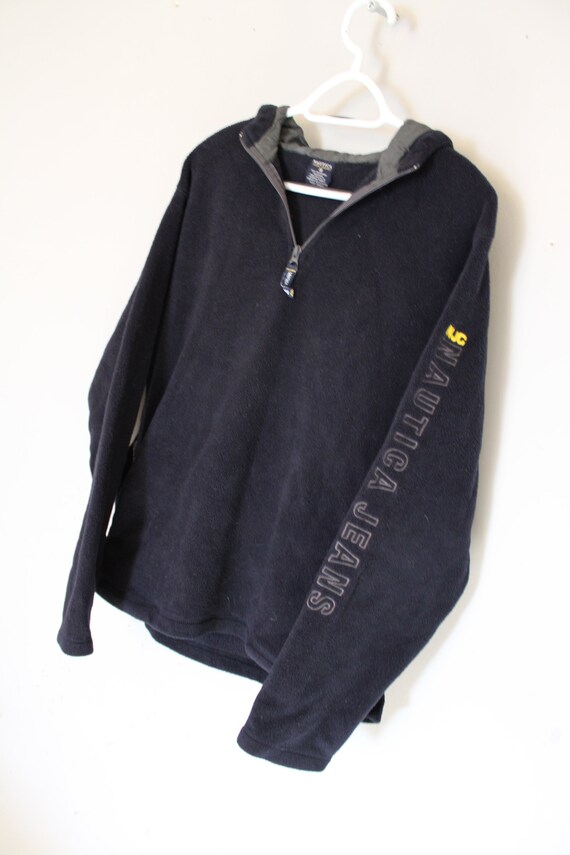 Vintage Nautica Sweater / Fleece Hoodie 