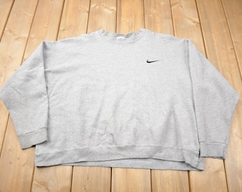 Sportswear Embroidery 1990 Nike Sweatshirt Nike Sportswear Solo