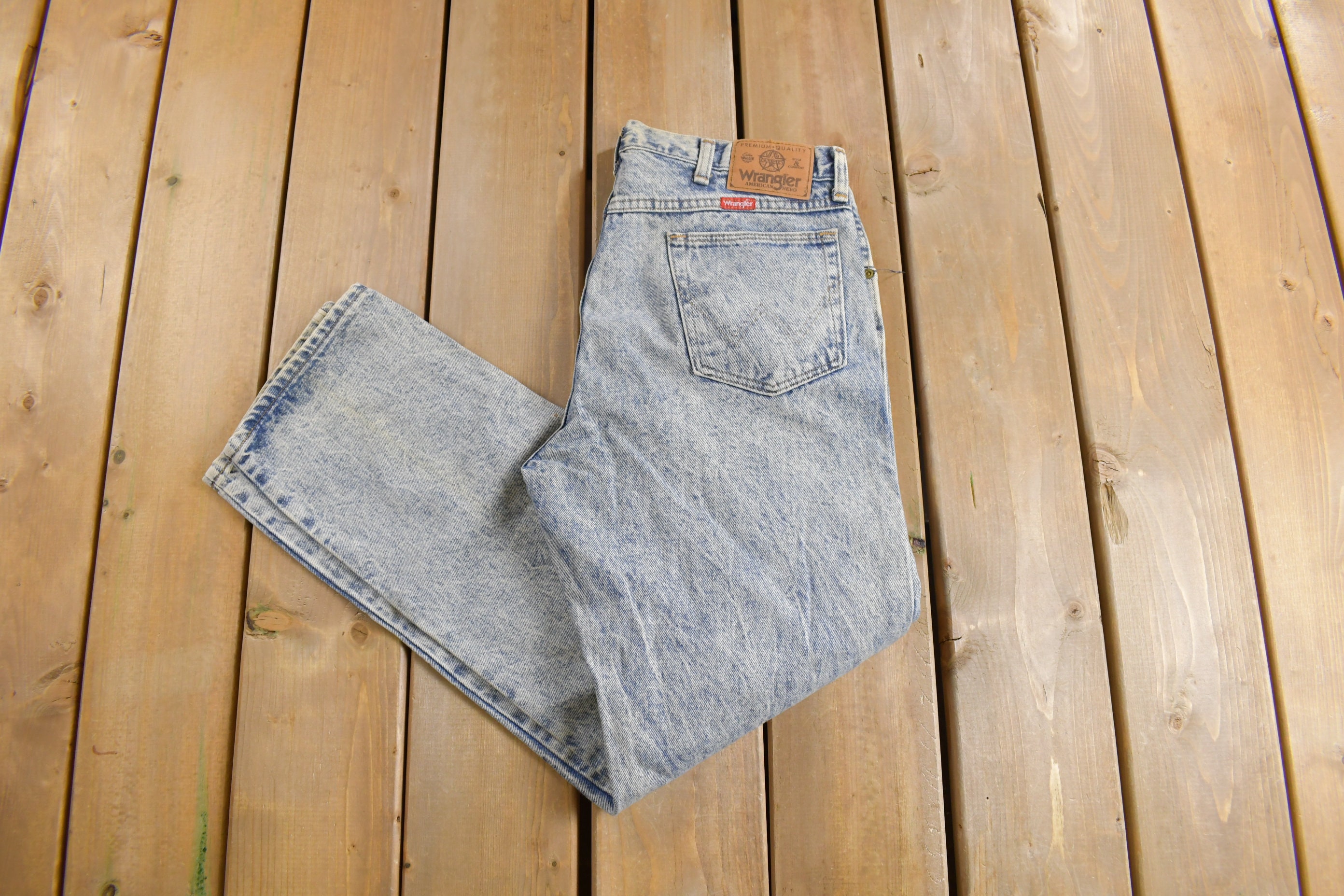 Vintage 1970s Wrangler Western Style Jeans Size 32 X 29 / Made - Etsy