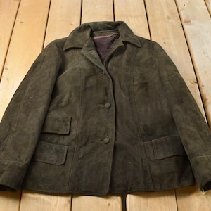 90s Leather Jacket - Etsy Canada