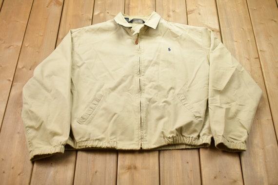 vintage polo golf windbreaker