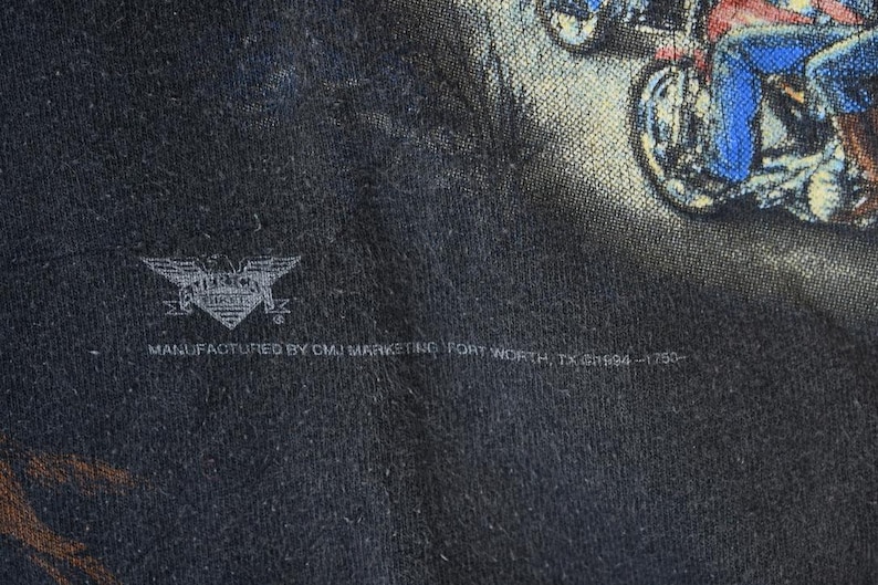 Vintage 1994 Sturgis Black Hills Rally 3D Emblem All Over Print Wolf ...
