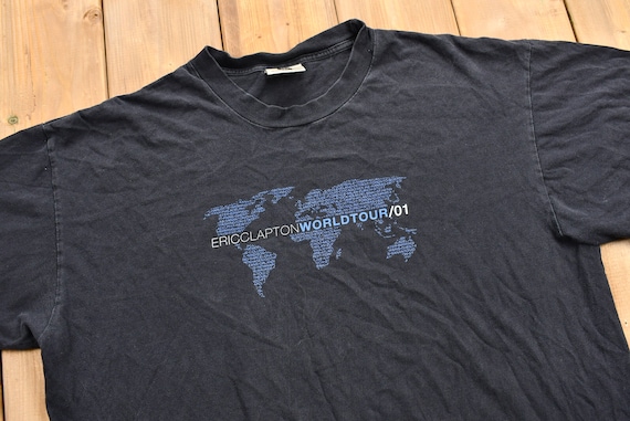 Vintage 2001 Eric Clapton World Tour T-Shirt / Vi… - image 2