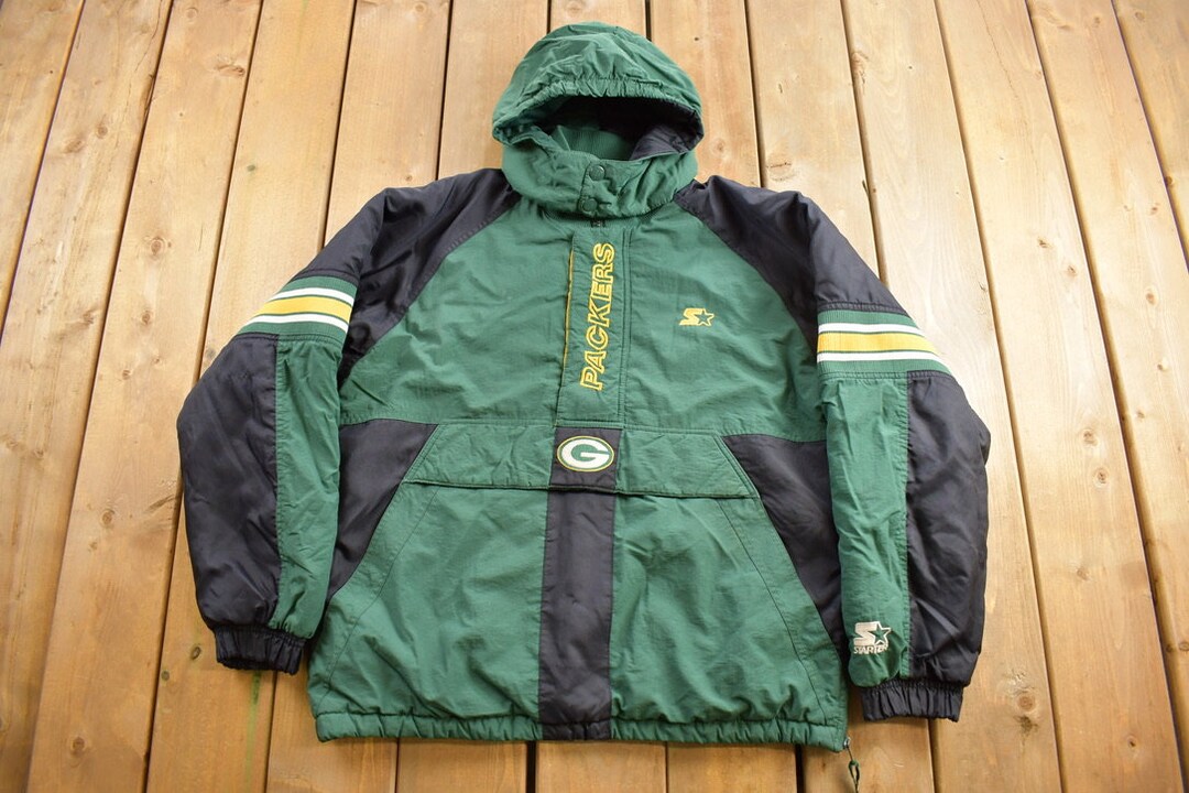 Vintage 1990s Green Bay Packers NFL Jacket / Starter Jacket Vintage 1990s Green Bay Packers NFL Jacket / Starter Jacket