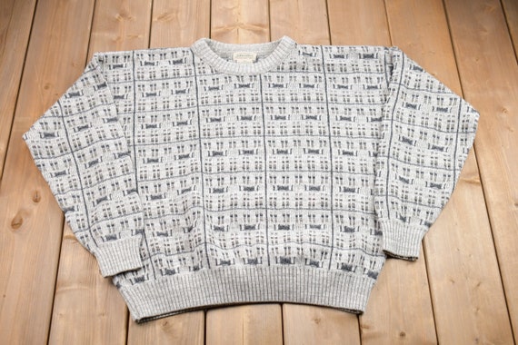 Vintage 1990s St Johns Bay Knitted Sweater / Vintage 90s - Etsy Denmark