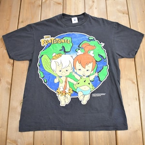 1994年ヴィンテージ フリントストーン カートゥーングラフィックTシャツ / 90年代グラフィックTシャツ / TVプロモーションTシャツ / シングルステッチ / アメリカ製