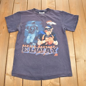 Vintage 1998 Denver Broncos Superbowl Champions  NFL Graphic T-Shirt / NFL / 90s Streetwear / Sportswear / El Way Size L