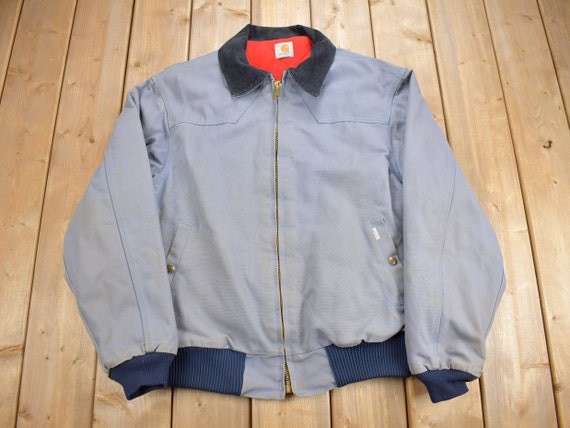 Vintage 1980s Carhartt Santa Fe Work Jacket / Workwear / Quilt - Etsy
