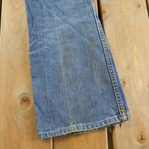 Vintage 1970s Wrangler Denim Blue Jeans Men's 29 x 27.5 / Pants / Streetwear / Cowboy Western / Made in USA / True Vintage imagen 10