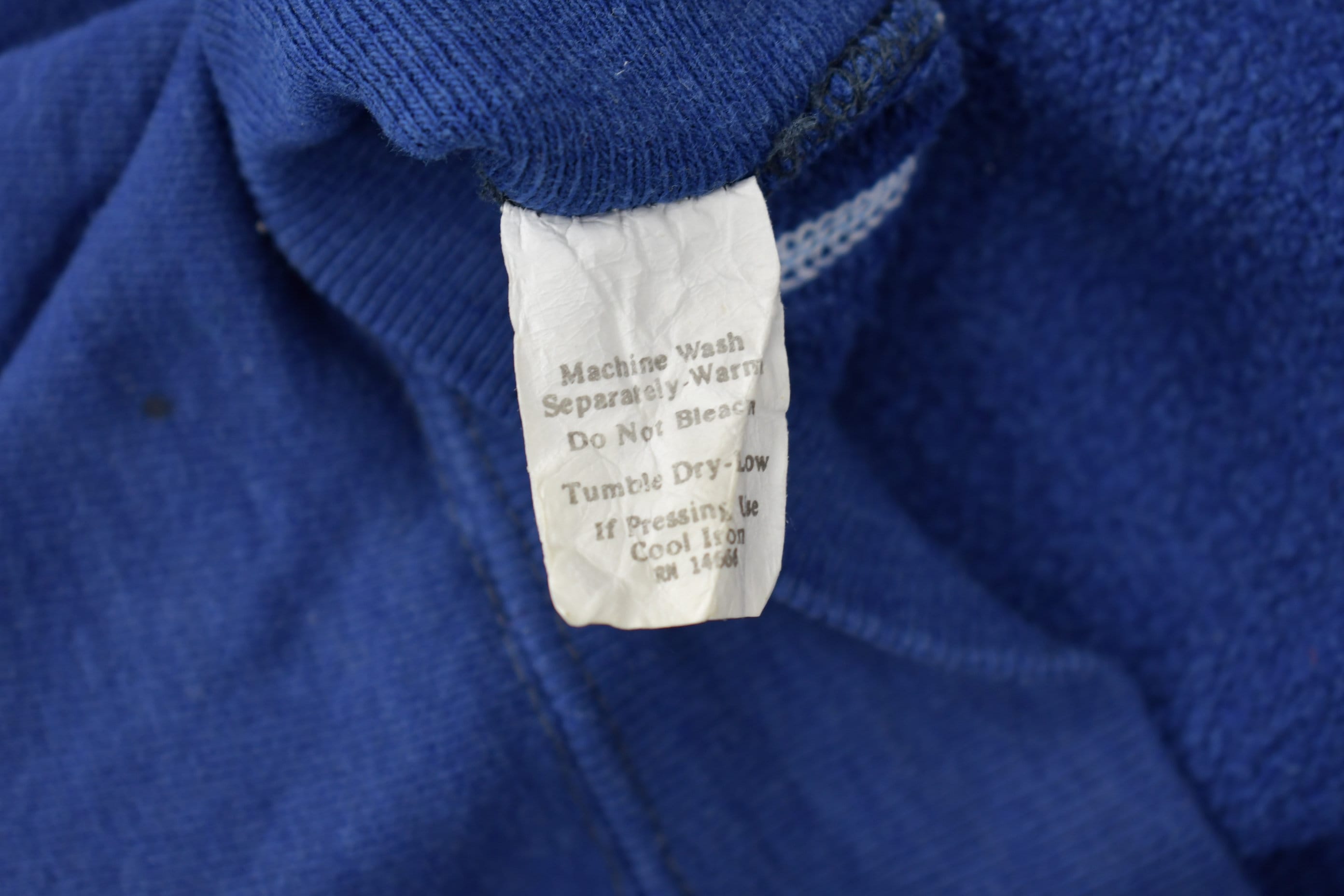Vintage 1970s Blank Raglan Hoodie / Raglan Sweater / Made in USA 