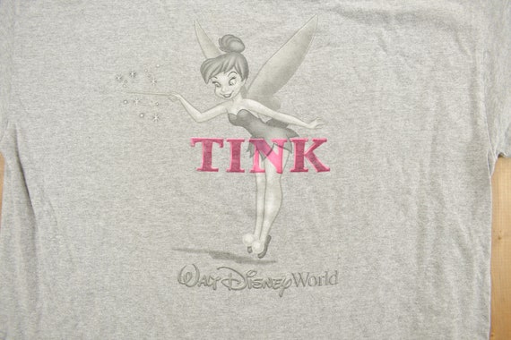Vintage 1990s Disney Tinkerbell Promo T-Shirt / 9… - image 3