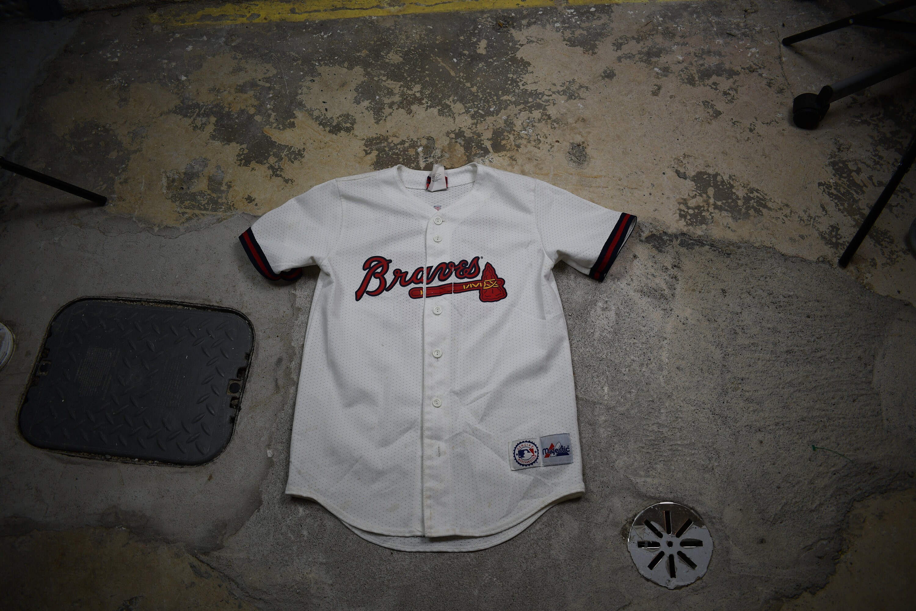 Atlanta Braves / Vintage Baseball Jersey / Majestic Jersey / Etsy