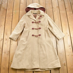 Vintage 1970s Sears Wool Over Coat / The Fashion Place / Full Length / Long Coat / Vintage Wool Coat / Made In USA / Women&#39;s Jacket